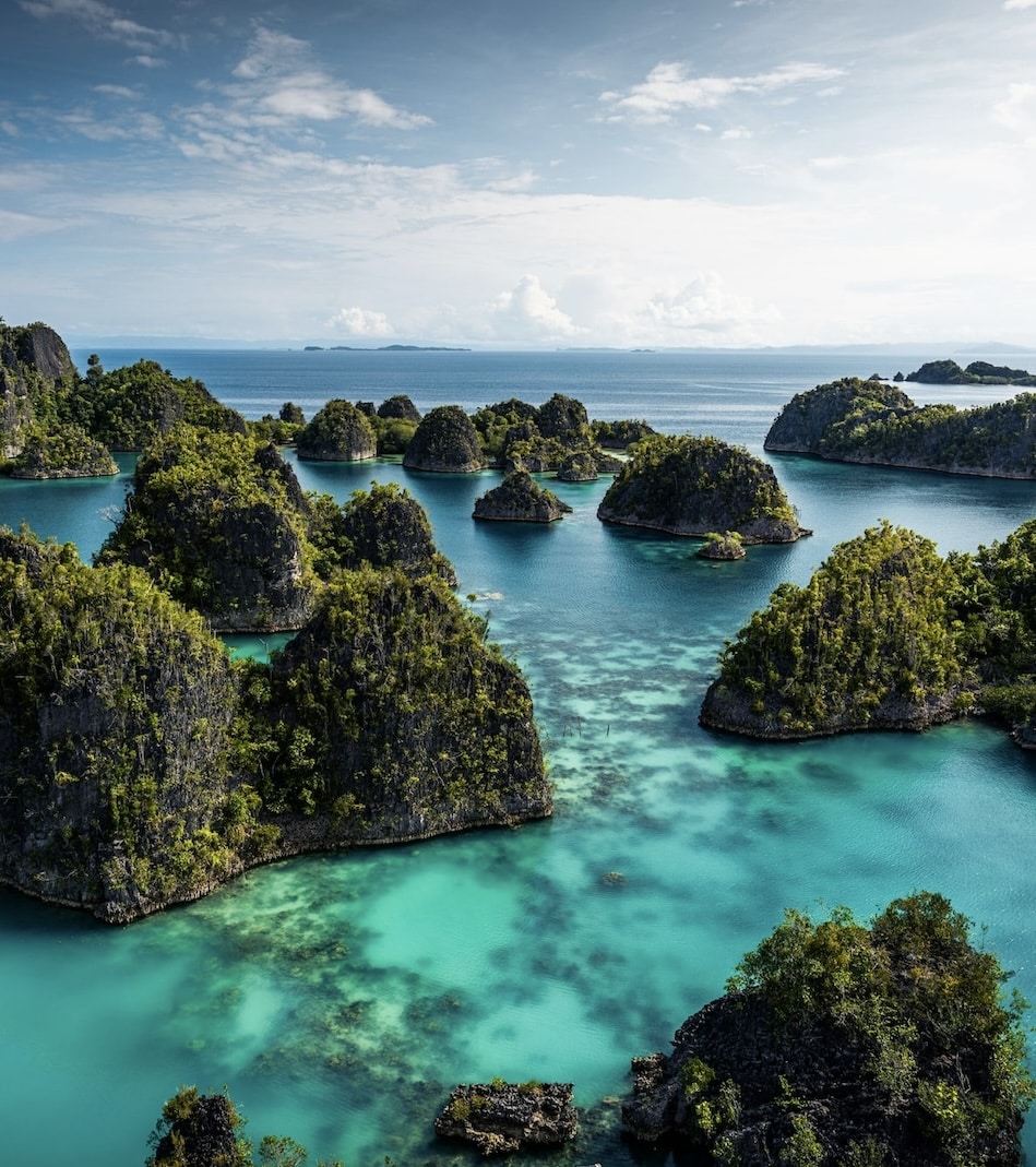 Raja Ampat in Indonesia.